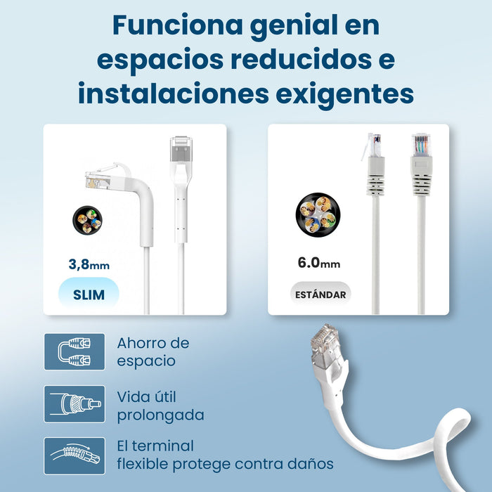 EAN 5906168639012 - Extralink Kat.6A U/FTP 10m 1Gbps Biały | Patchcord LAN | Miedź Kabel sieciowy skrętka, łamana końcówka (E imagen 19