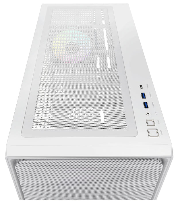 Caja Pc Ocypus Delta C70 Argb (Blanco, Panoramaglas) Delta-C70-Whg400xx-Gl