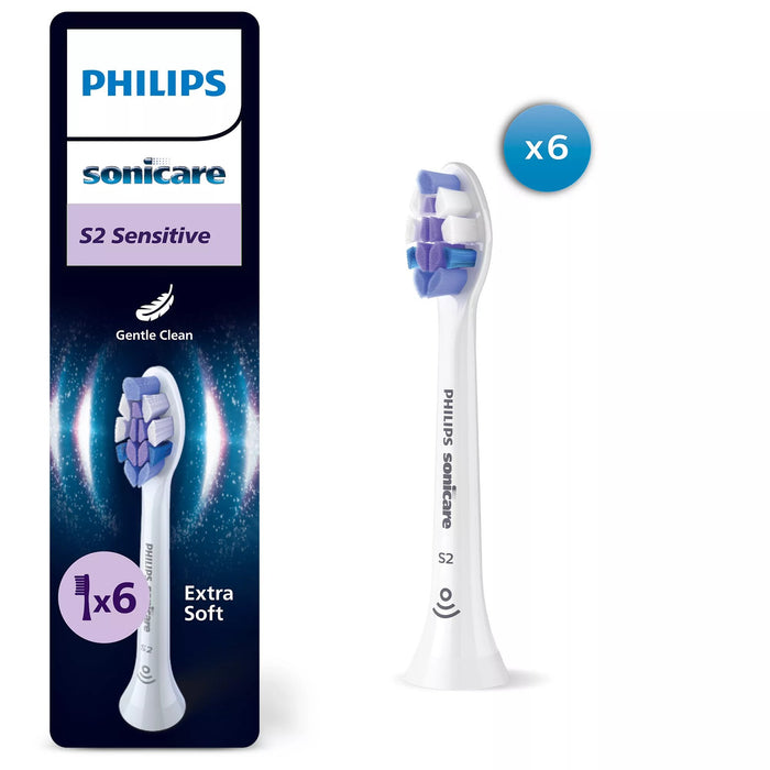 EAN 8720689037563 - Philips HX6056/87 cepillo de cabello 6 pieza(s) Blanco imagen 1