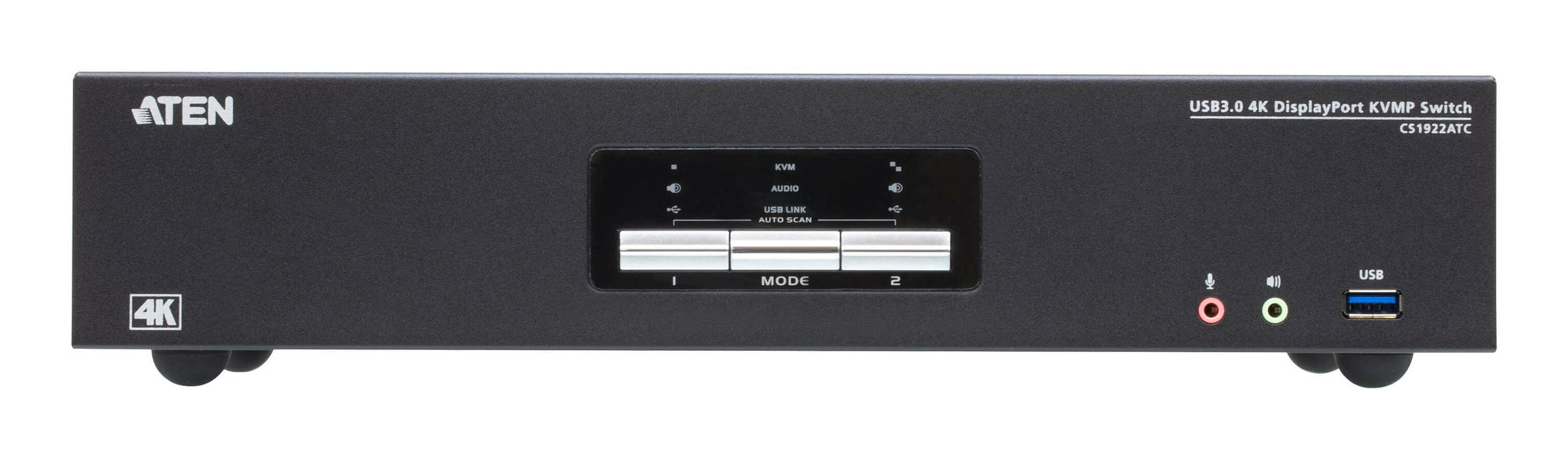 Aten Cs1922atc 2-Port Usb 3.0 4k Displayport Kvm Switch Fr Atc