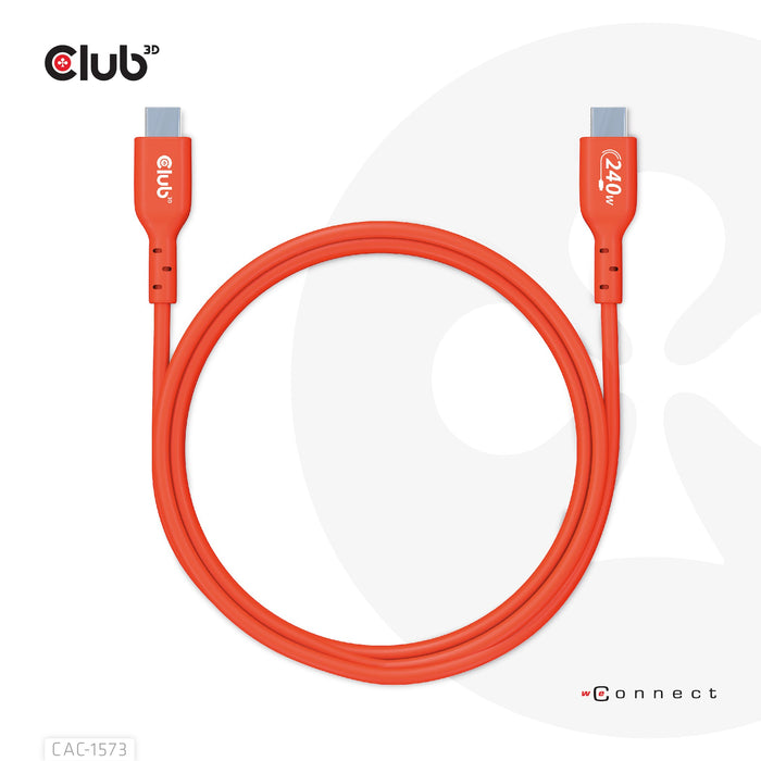 EAN 8719214472306 - CLUB3D CAC-1573 cable USB USB 2.0 2 m USB C Rojo imagen 5