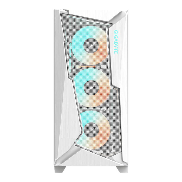 EAN 0810075655636 - GIGABYTE C301 GLASS WHITE carcasa de ordenador Midi Tower Blanco imagen 3