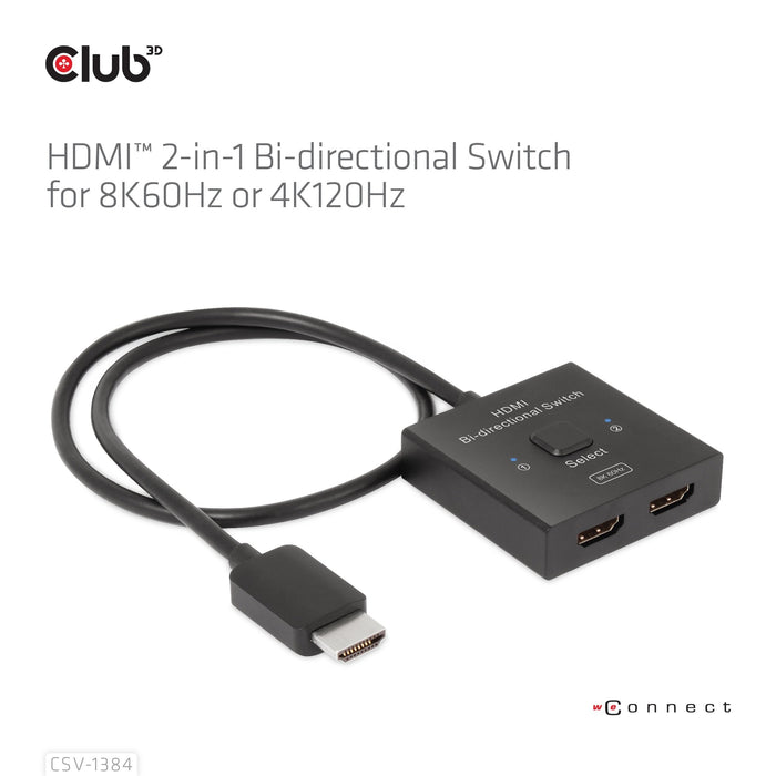 EAN 8719214472832 - CLUB3D CSV-1384 interruptor KVM Negro imagen 11