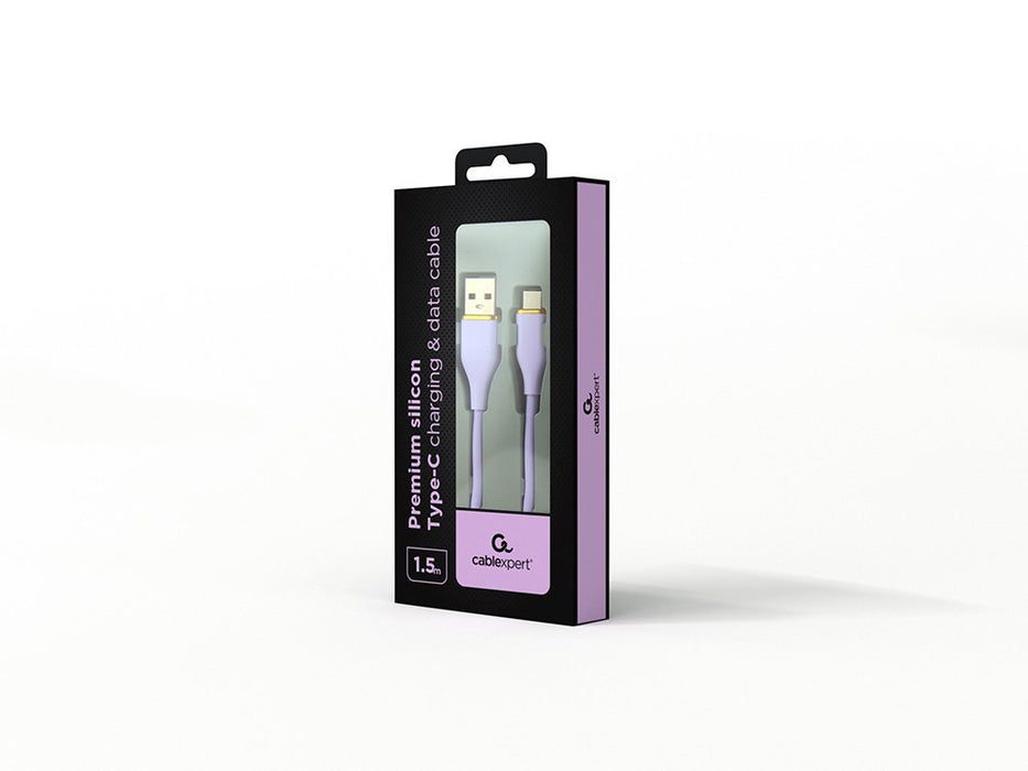 EAN 8716309132176 - Gembird CC-USB2S-AMCM-1.5M-P cable USB USB 2.0 1,5 m USB A USB C Púrpura imagen 2