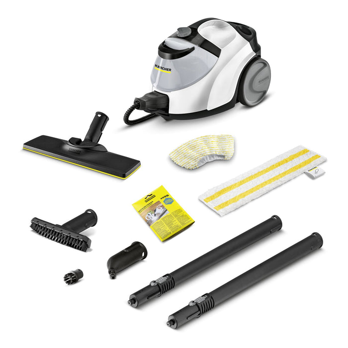 EAN 4054278991535 - Kärcher SC 5 EasyFix IRON PLUG Limpiador a vapor de cilindro 1,5 L 2250 W Negro, Blanco imagen 1