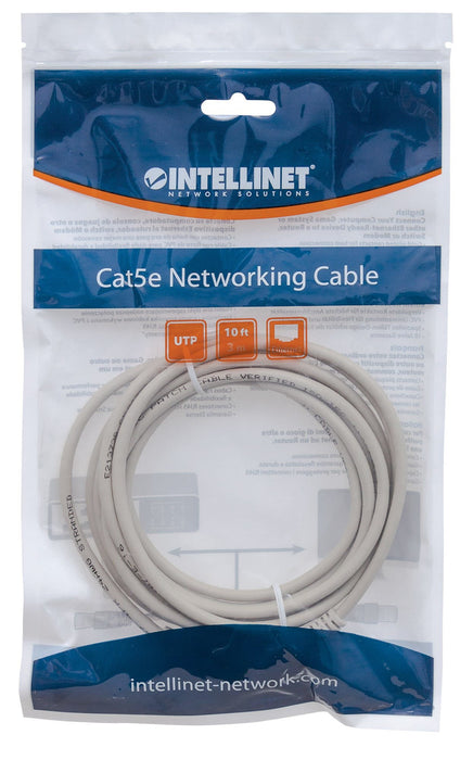 EAN 0766623336772 - Intellinet 15m Cat6 cable de red Gris U/UTP (UTP) imagen 4