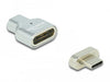 EAN 4043619664337 - DeLOCK 66433 cambiador de género para cable Thunderbolt 3/ USB C Plata imagen 3