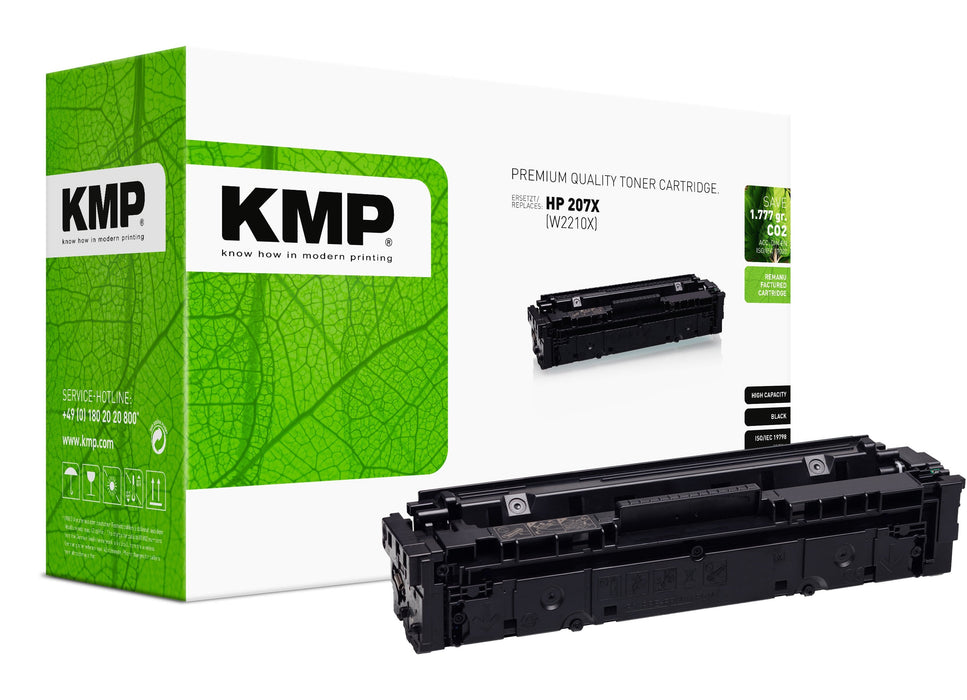 Kmp Toner Hp 207x Negro 3150 Copias Remanufactured