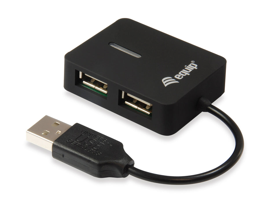 EAN 4015867208458 - Equip 128952 hub de interfaz USB 2.0 480 Mbit/s Negro imagen 6