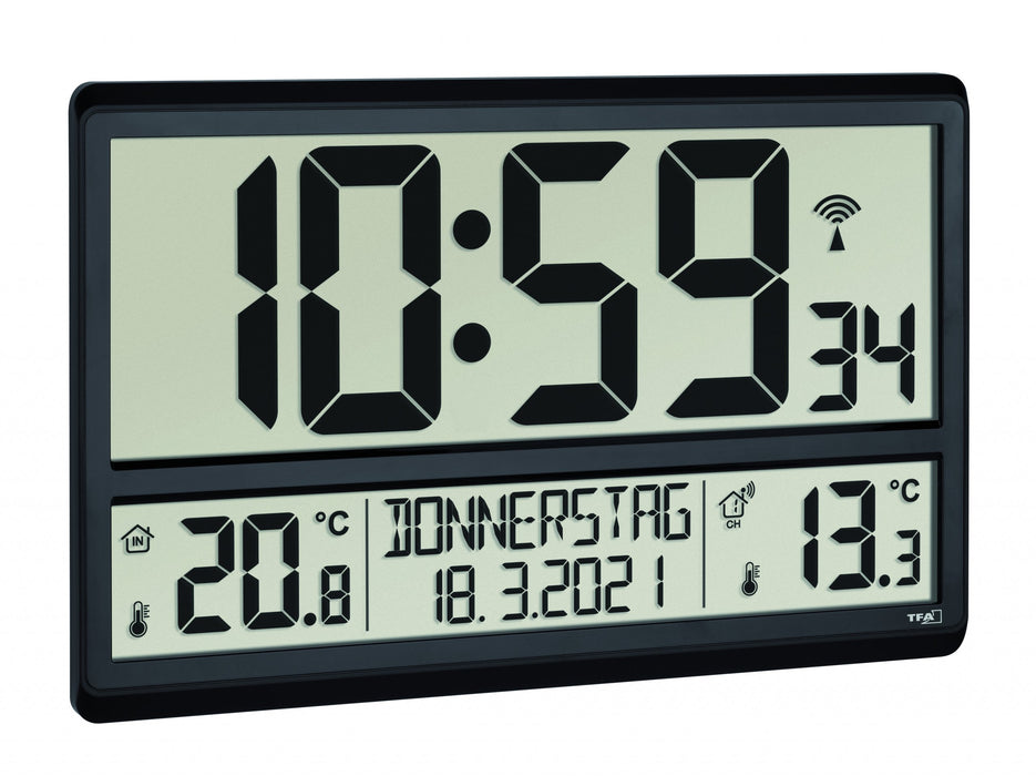 EAN 4009816036896 - TFA-Dostmann 60.010710 estación meteorológica digital Negro Batería imagen 2