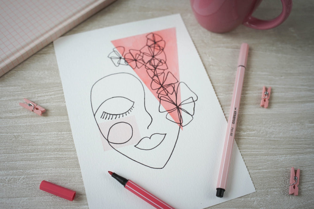 EAN 4006381123464 - STABILO Pen 68 rotulador Rosa 1 pieza(s) imagen 7