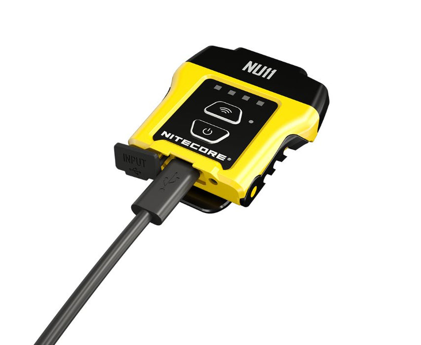 EAN 6952506407910 - Nitecore NU11 linterna Negro, Amarillo Linterna con cinta para cabeza imagen 2