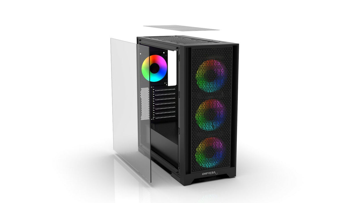 EAN 8681949014635 - Inca EMG-15XB carcasa de ordenador Midi Tower Negro imagen 7