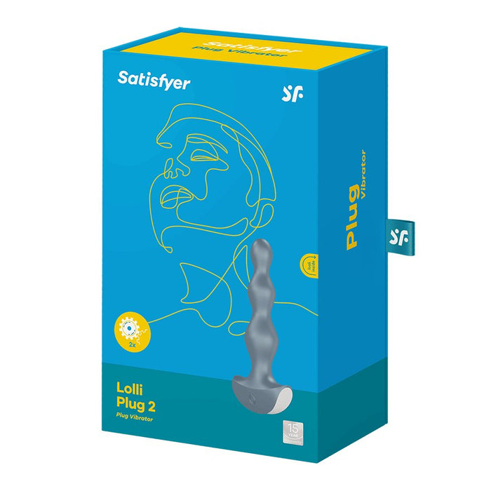 EAN 4061504003269 - Satisfyer Lolli Plug 2 Vibrador anal Gris Silicio 1 pieza(s) imagen 4