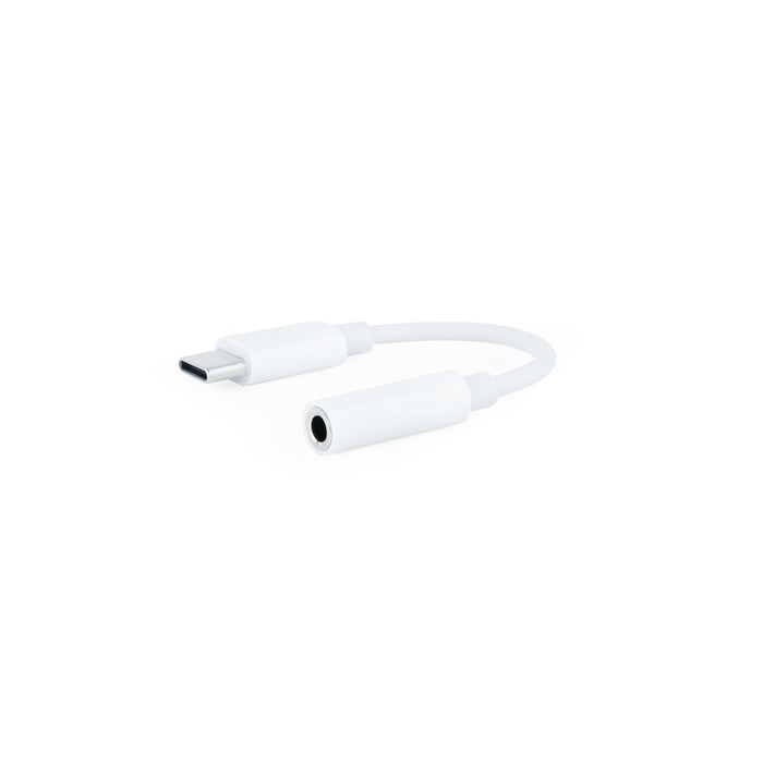 EAN 8433281013100 - Nanocable 10.24.1205-W cable de audio 0,11 m 3,5mm USB Tipo C imagen 1