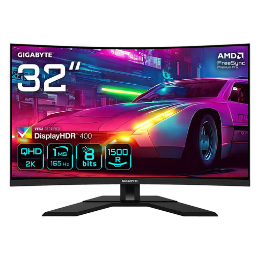 EAN 4719331810474 - GIGABYTE M32QC pantalla para PC 80 cm (31.5") 2560 x 1440 Pixeles Quad HD QLED Negro imagen 1