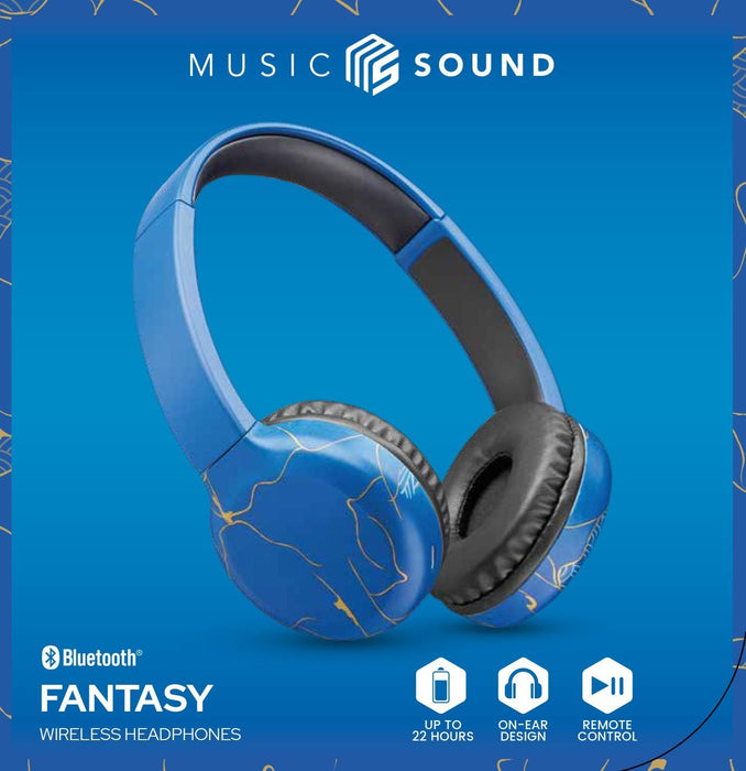 EAN 8018080486678 - Music Sound 8018080486678 Auriculares Diadema Llamadas/Música Bluetooth Azul imagen 2