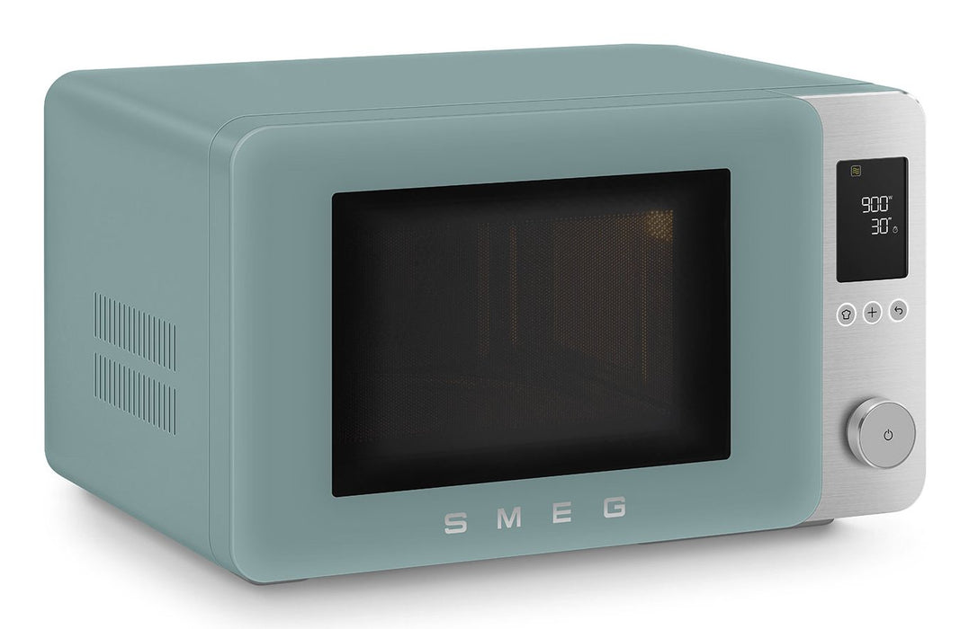 EAN 8017709356613 - Smeg MOC02EGMEU microondas Verde Microondas combinado Encimera 27 L 1450 W imagen 3
