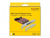 EAN 4043619904921 - DeLOCK 90492 tarjeta y adaptador de interfaz USB 3.2 Gen 1 (3.1 Gen 1), USB 3.2 Gen 2 (3.1 Gen 2) imagen 4
