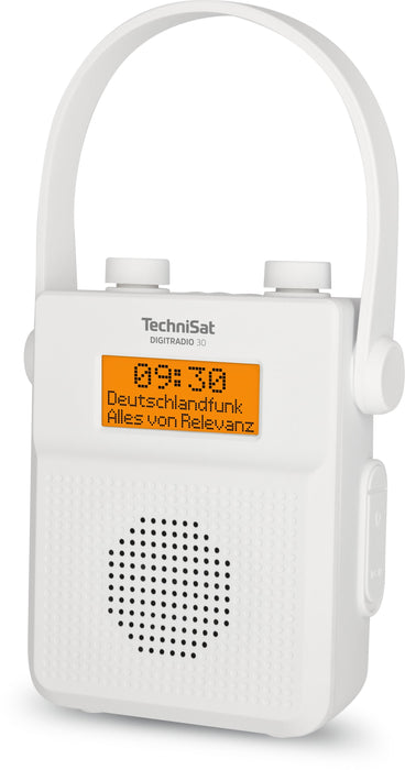 EAN 4019588109551 - TechniSat DIGITRADIO 30 - V2 Portátil Analógico y digital Blanco imagen 2