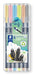 EAN 4007817063248 - Staedtler 334 SB6 PA rotulador de punta fina Superfino Color vainilla, Rosa claro, Azul agua, Verde claro imagen 2