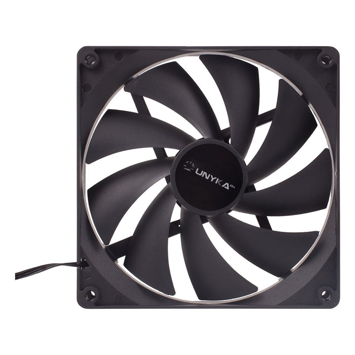 EAN 6940533542056 - UNYKAch 140 mm Carcasa del ordenador Ventilador 14 cm Negro imagen 1