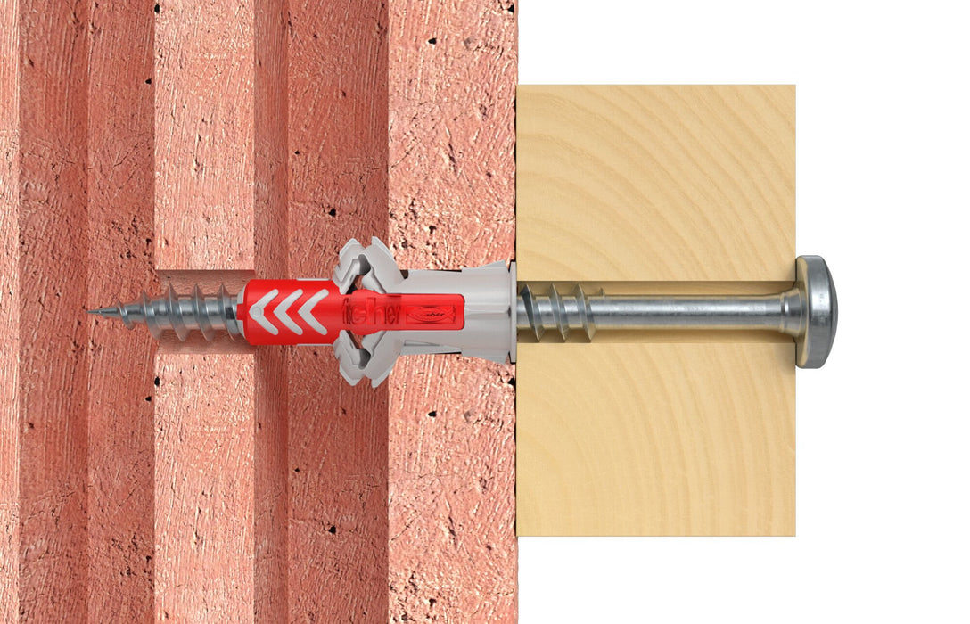 EAN 4048962237047 - Fischer 534995 tornillo de anclaje y taco 8 pieza(s) Juego de enchufes de pared y tornillos 50 mm imagen 6
