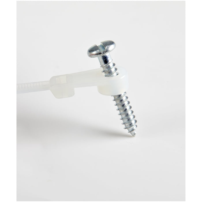 EAN 0065030890588 - StarTech.com CBMZTS10N6 presilla Brida reutilizable Nylon, Plástico Blanco 100 pieza(s) imagen 4
