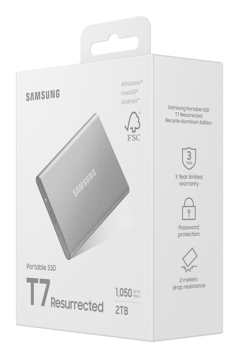 EAN 8806097817840 - Samsung MU-PD2T0G/WW unidad externa de estado sólido 2 TB USB Tipo C 3.2 Gen 2 (3.1 Gen 2) Plata imagen 11