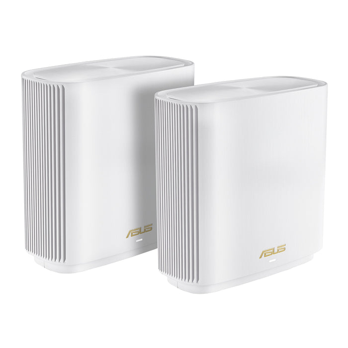 EAN 4711081471394 - ASUS ZenWiFi AX (XT9) AX7800 2er Set Weiß Tribanda (2,4 GHz/5 GHz/5 GHz) Wi-Fi 6 (802.11ax) Blanco 4 Inte imagen 1