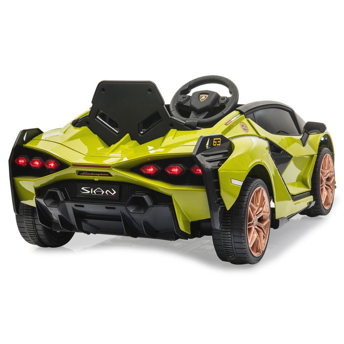 Jamara Ride-On Lamborghini Sian Verde 37 Mhz 3+