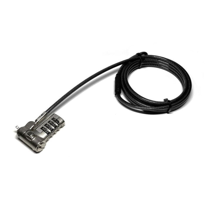 Port Designs Combinaison Switchable Security Cable Lock All In One K-Lock/Noble Wedge/Nano