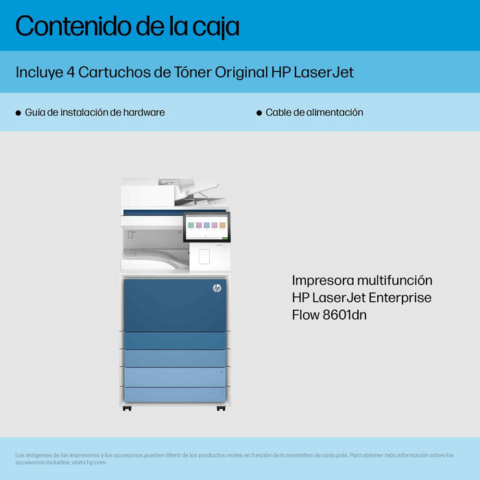 EAN 0198828506290 - HP LaserJet Enterprise LaserJet Ent MFP 8601dn Laser A3 1200 x 1200 DPI 70 ppm Wifi imagen 6