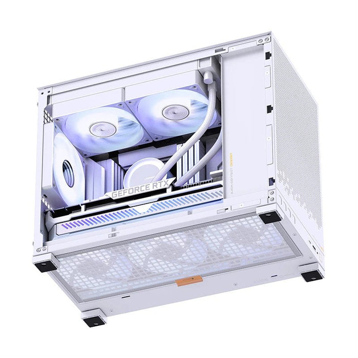 Caja Micro-Atx Jonsbo D32 Std Cristal Templado Blanco