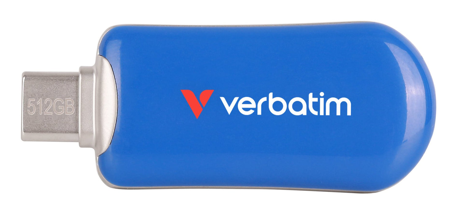 EAN 0023942302353 - Verbatim 30235 unidad flash USB 512 GB USB Tipo C 3.2 Gen 1 (3.1 Gen 1) Azul imagen 1