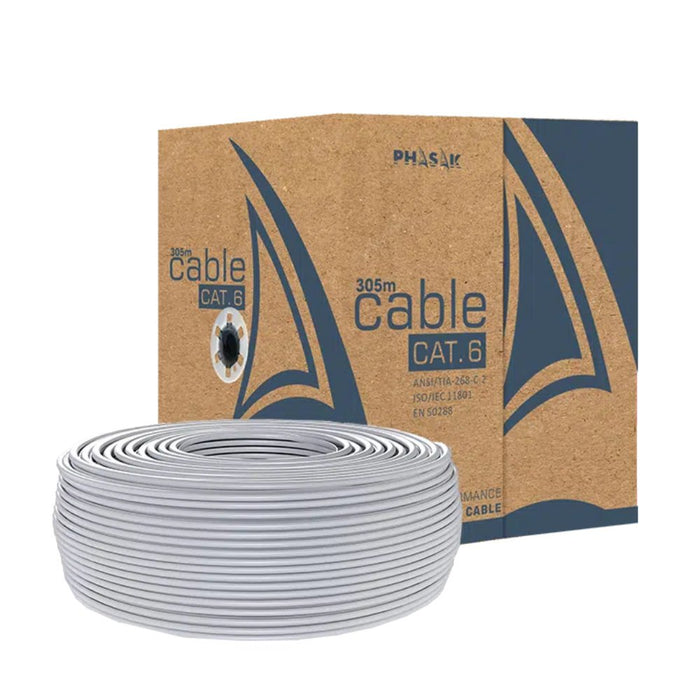 EAN 5605922028641 - Phasak PHR 6312 cable de red Gris Cat6 F/FTP (FFTP) imagen 3