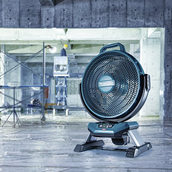 Ventilador Makita Cf002gz  Azul Sin Batería Ni Cargador Cf002gz