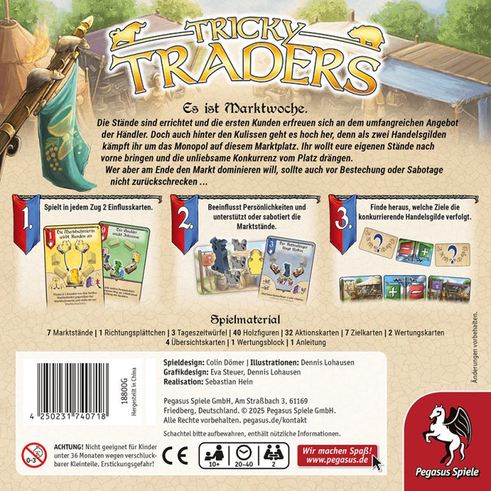 Pegasus Tricky Traders 18800g