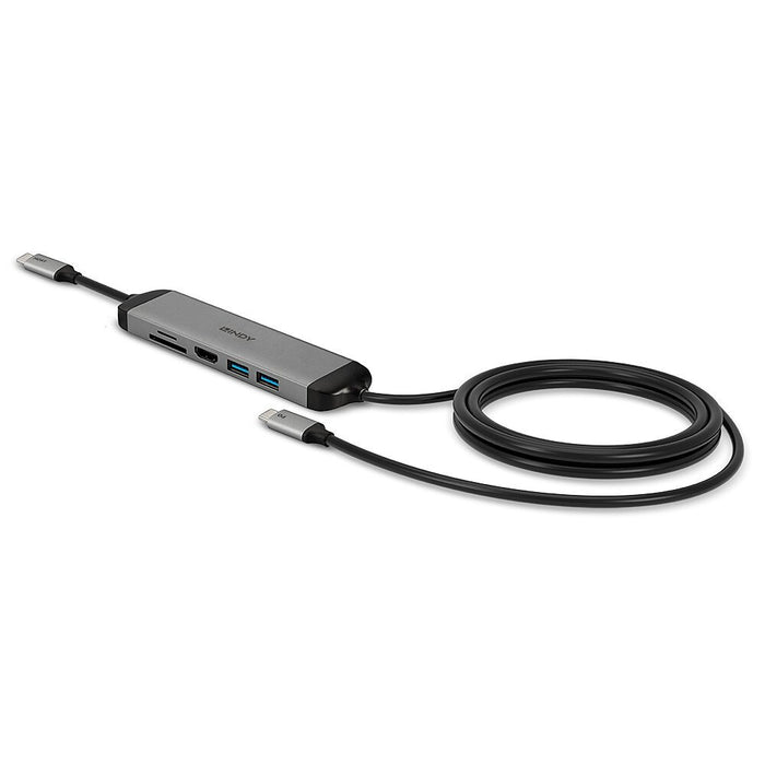 EAN 4002888433266 - Lindy 43326 base para portátil y replicador de puertos Alámbrico USB 3.2 Gen 1 (3.1 Gen 1) Type-C Negro,  imagen 3