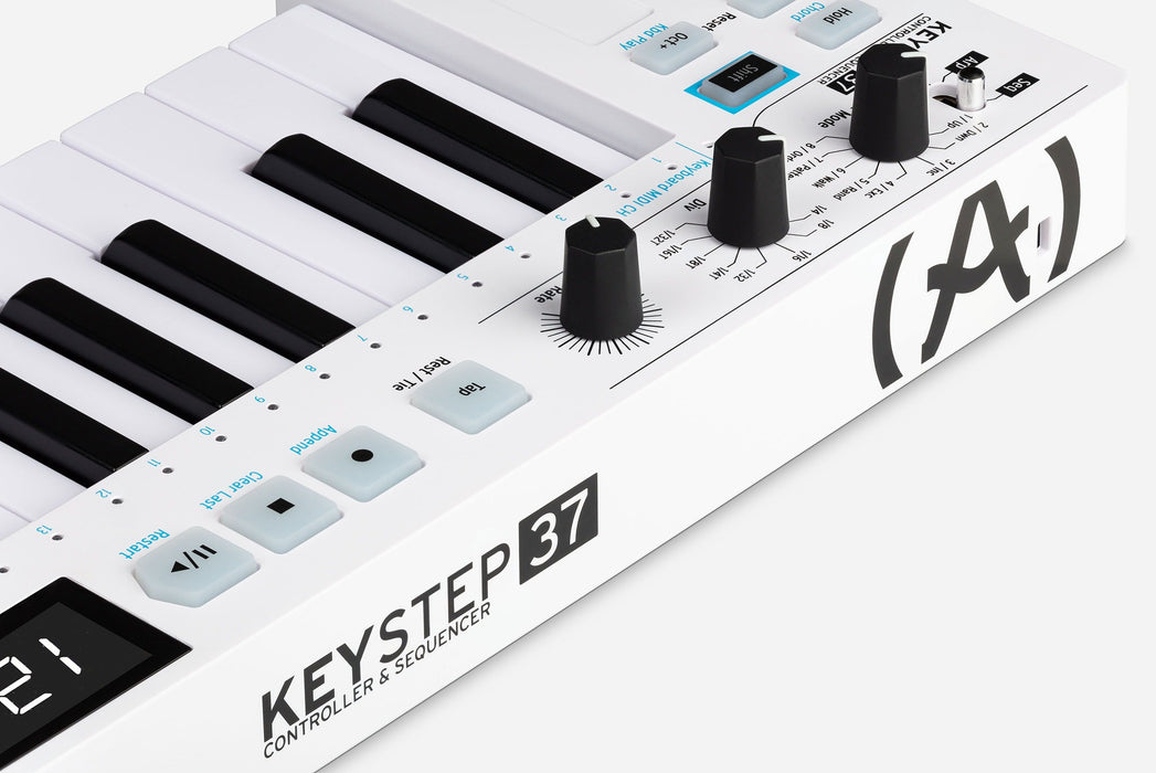 EAN 3760033531540 - Arturia KeyStep 37 teclado MIDI 37 llaves USB Blanco imagen 12