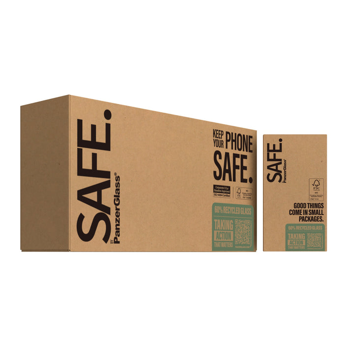 EAN 5715685002656 - PanzerGlass SAFE. by ® Screen Protector iPhone 16 | 15 | Ultra-Wide Fit | BULK Protector de pantalla Appl imagen 4
