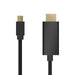 EAN 8436574705119 - AISENS A125-0458 adaptador de cable de vídeo 3 m Mini DisplayPort HDMI Negro imagen 2