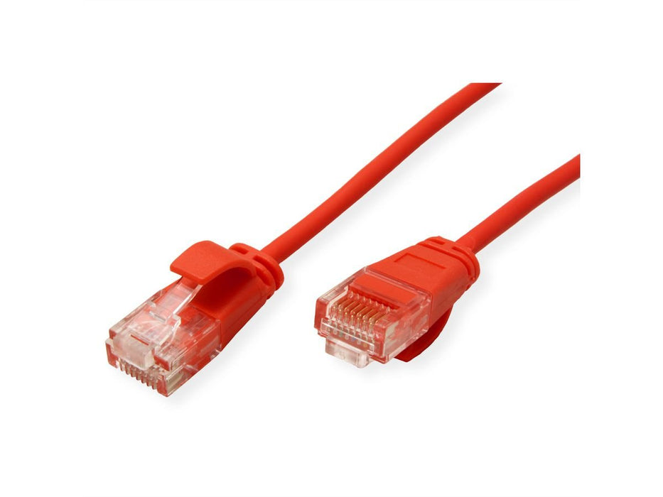Roline Verde Utp Cable De Red Cat.6a (Class Ea), Lsoh, Slim, Rot, 3 M