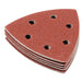 EAN 88381462693 - Makita D-58590 Delta-Schleifpapier Holz K80 10 pieza(s) Hoja lijadora imagen 1