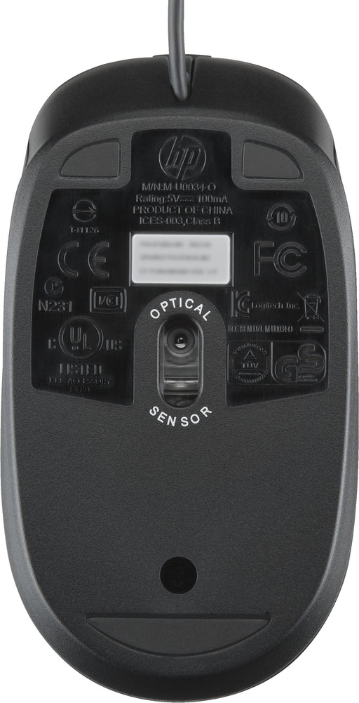 EAN 0190780683408 - HP USB Optical 2.9M Mouse ratón Oficina USB tipo A imagen 2