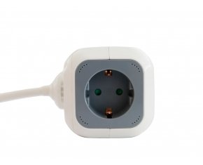 EAN 8436531550424 - 3GO REG4CUBEUSB base múltiple 1,4 m 4 salidas AC Interior Gris, Blanco imagen 1