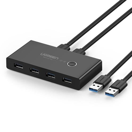 EAN 6957303837687 - Ugreen 30768 hub de interfaz USB 3.2 Gen 1 (3.1 Gen 1) Type-A 5000 Mbit/s Negro imagen 1