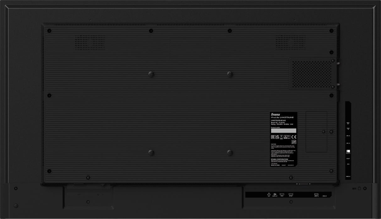 EAN 4948570123452 - iiyama LH5075UHS-B1AG pantalla de señalización Pantalla plana para señalización digital 125,7 cm (49.5")  imagen 12