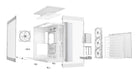 EAN 4260052191767 - be quiet! LIGHT BASE 900 DX White Full Tower Blanco imagen 5