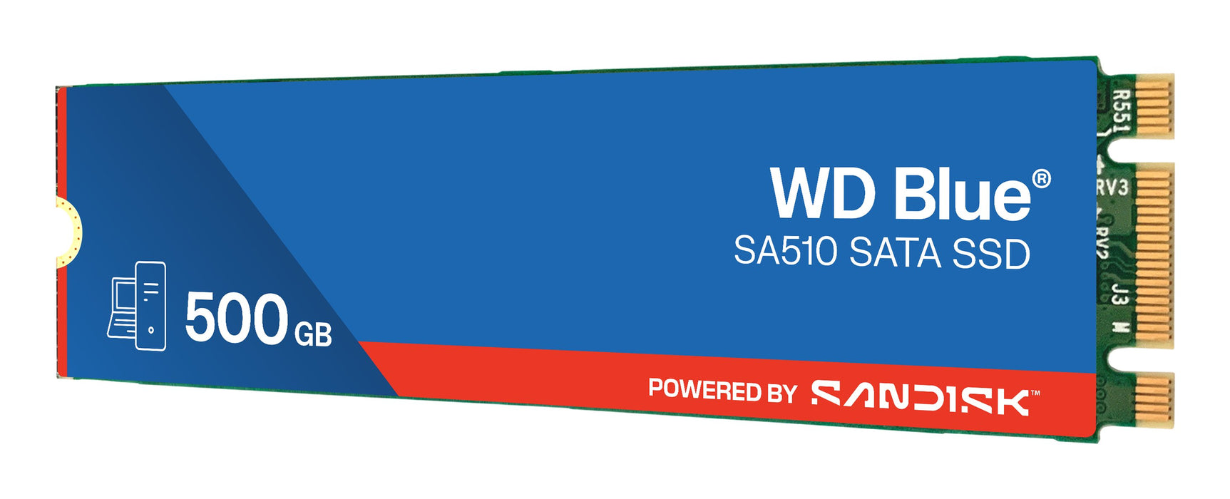 EAN 0718037884714 - SanDisk Blue WD SA510 500 GB M.2 Serial ATA III imagen 2